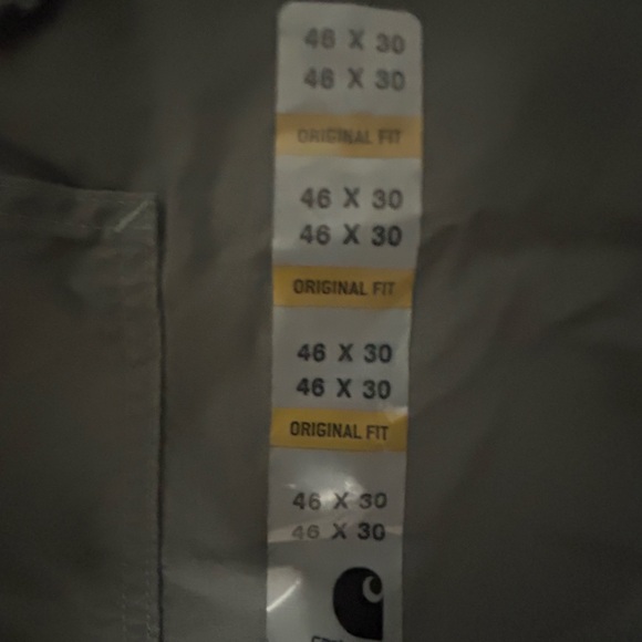 Carhartt orginal fit Canvas work dungaree - Picture 3 of 4